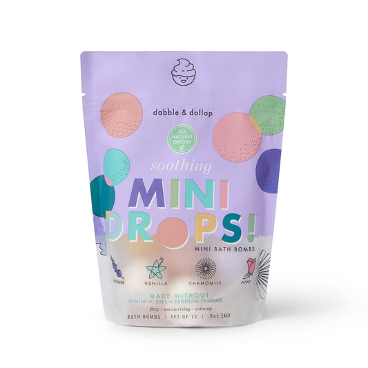 Dabble & Dollop® - Mini Drops® Bath Bombs - Soothing