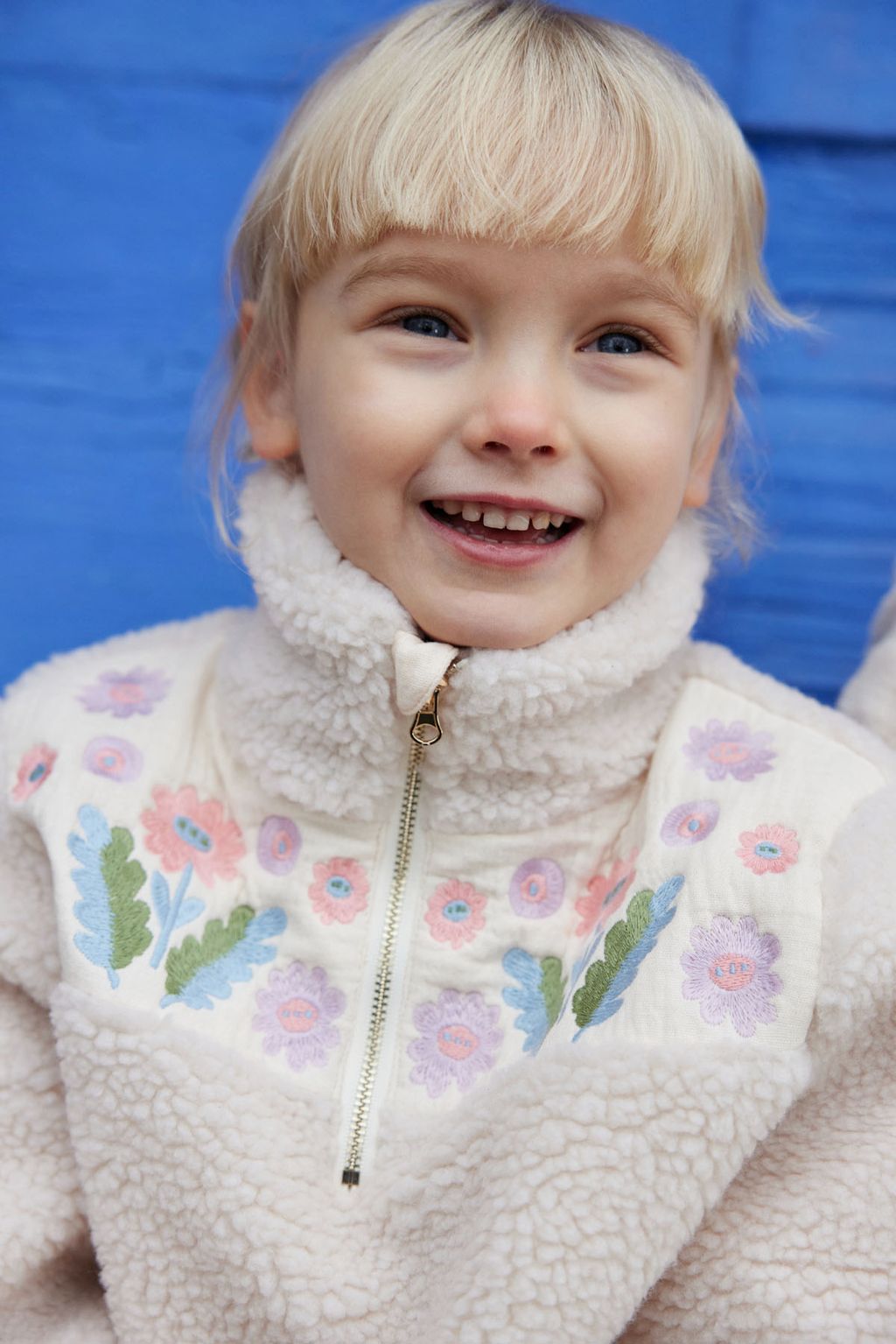 Louise Misha Rosetta Coat Cream
