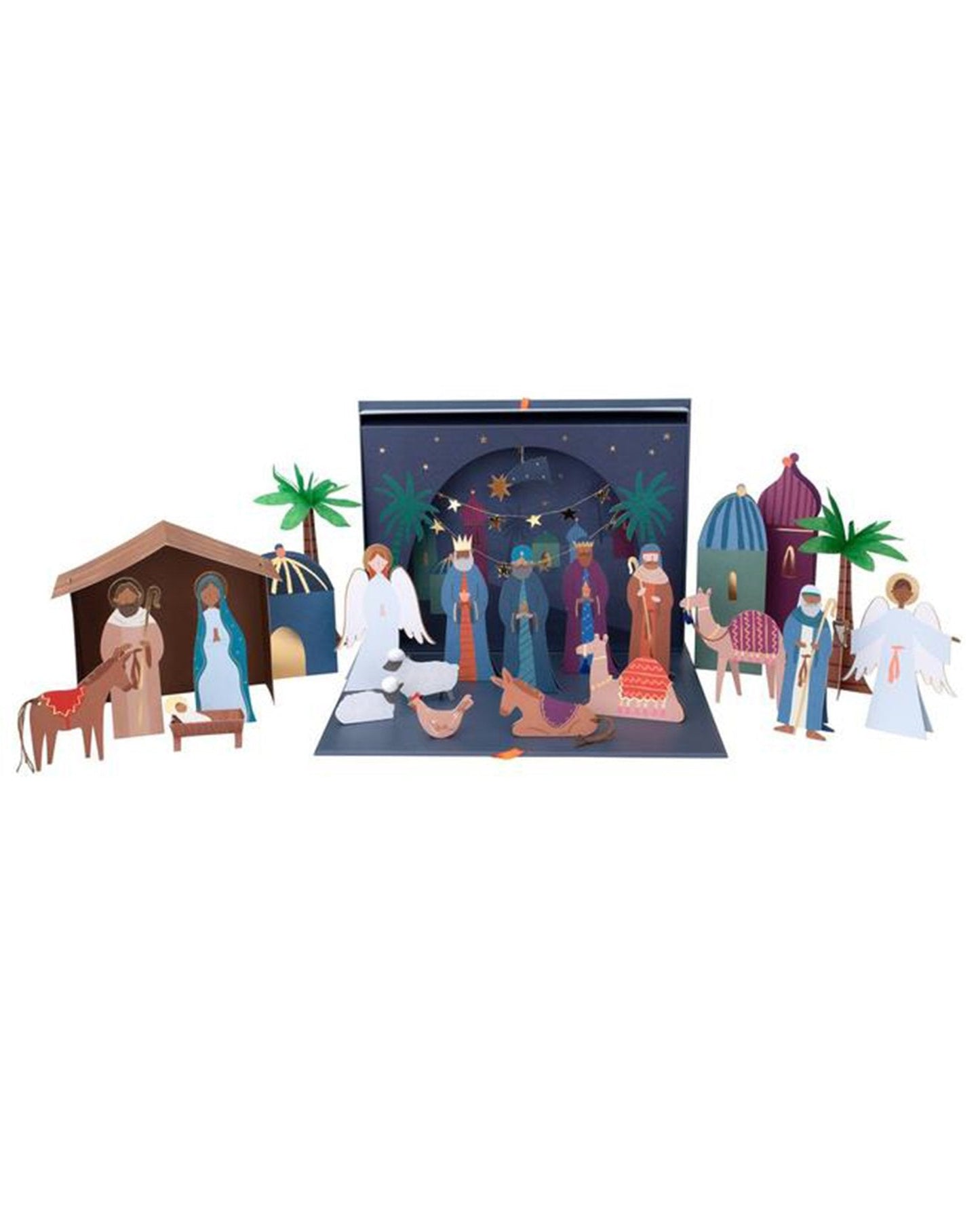 Meri Meri Nativity Paper Craft Advent Calendar