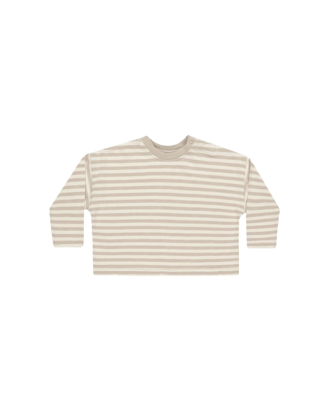 Rylee + Cru Camden Long Sleeve Tee Pebble Stripe