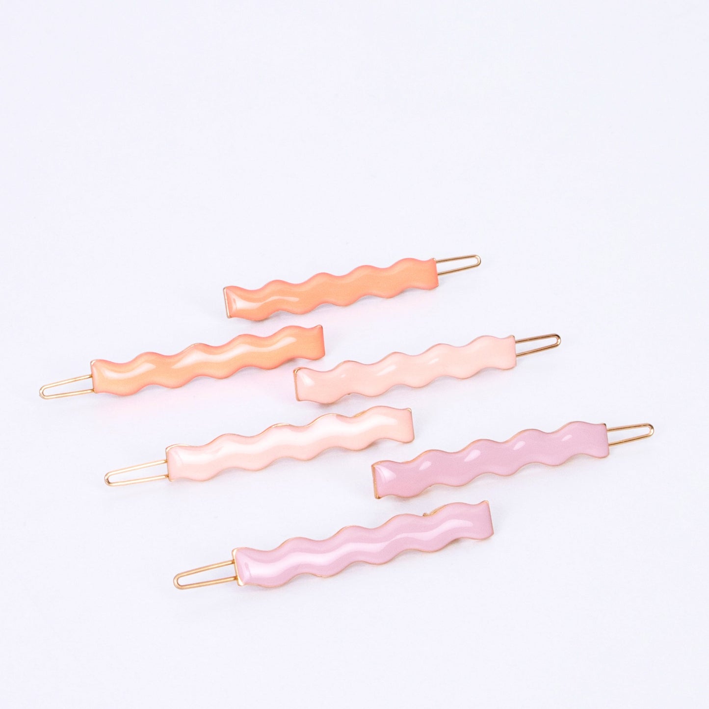 Meri Meri Enamel Wavy Hair Clips