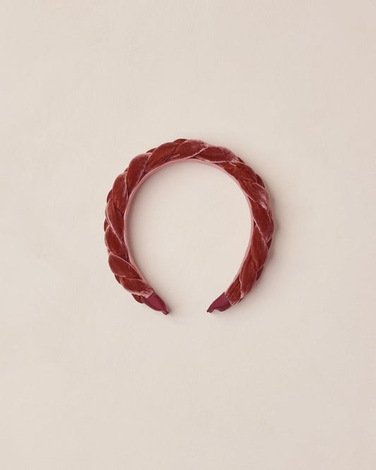 Noralee Braided Headband Ruby