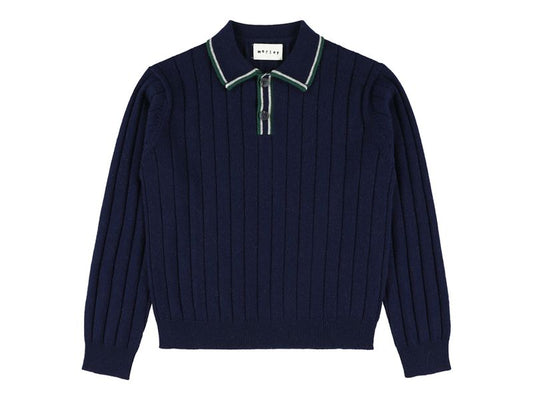 Morley Yan Boys Polo Navy
