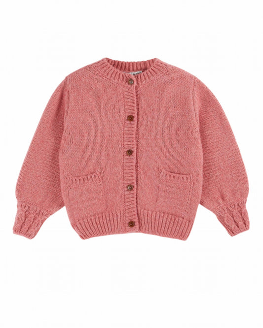 Emile Et Ida Ultra-Soft Rose Cardigan