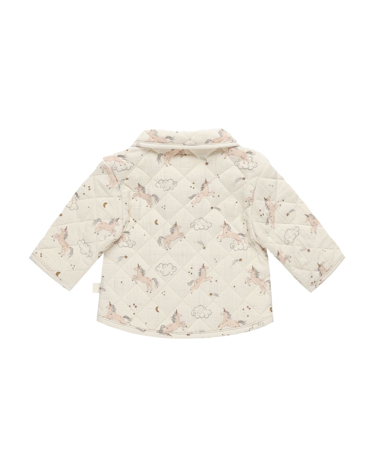 Quincy Mae Quilted Jacket || Unicorns