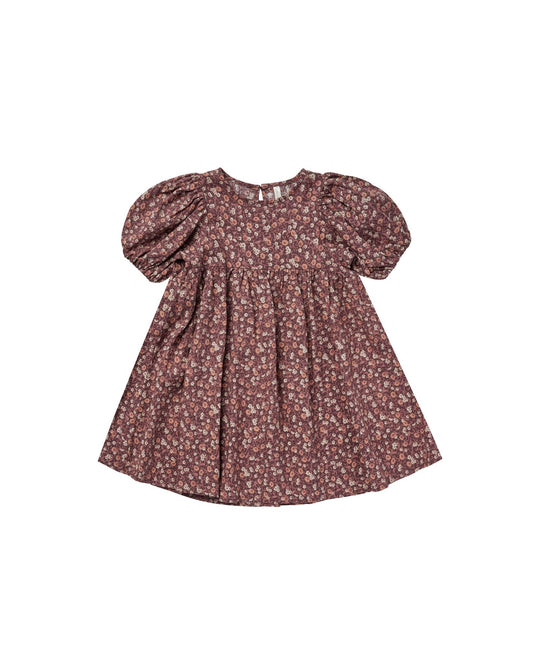 Rylee + Cru Naomi Dress Plum Floral