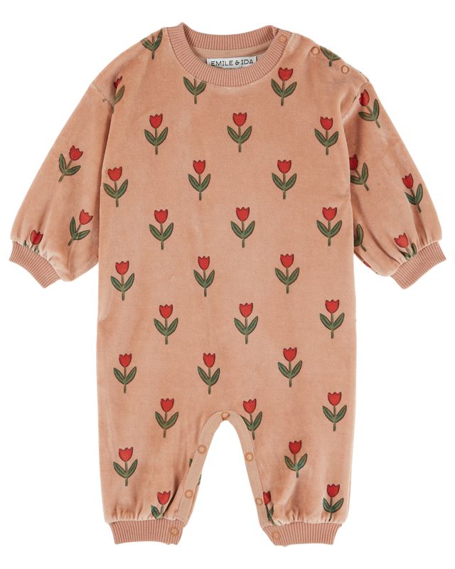 Emile & Ida Bulky Printed Jumpsuit Soliflore