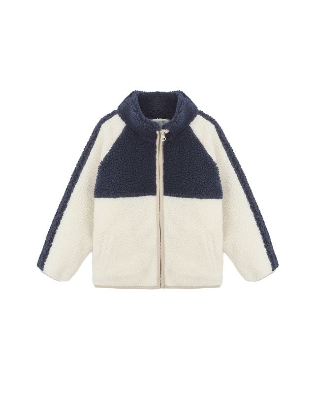 Rylee + Cru Sherpa Trails Jacket Navy Color Block