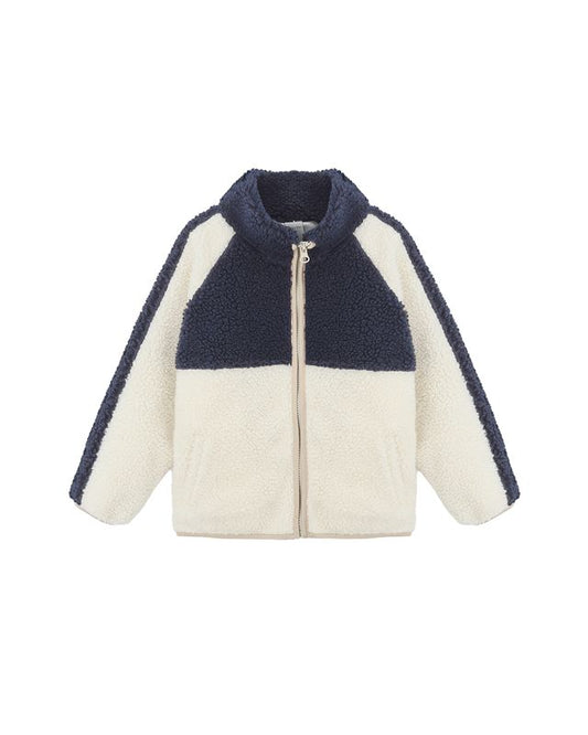 Rylee + Cru Sherpa Trails Jacket Navy Color Block