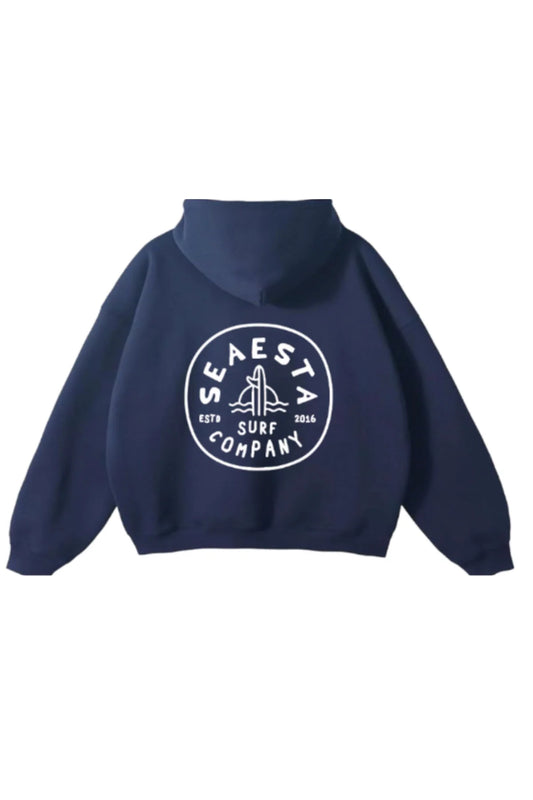 Seaesta Surf Shoreline Hoodie - Navy Blue