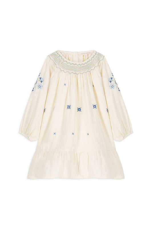 Louise Misha Bahya Dress Cream