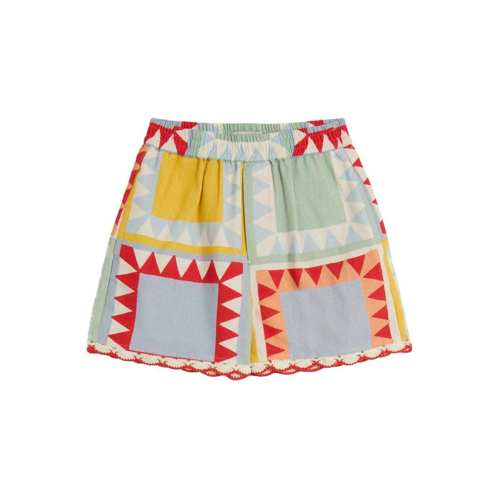 Stella McCartney Girls Picnic Patch Shorts