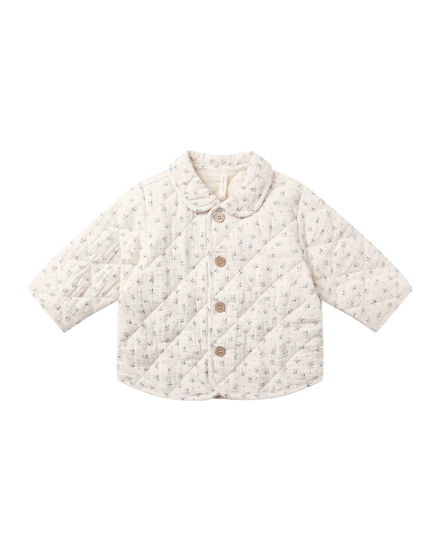 Quincy Mae Quilted Jacket Bluebell