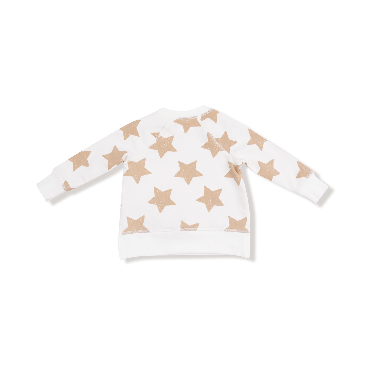 Angel Dear Raglan Sweatshirt + Jogger Set French Terry Stars