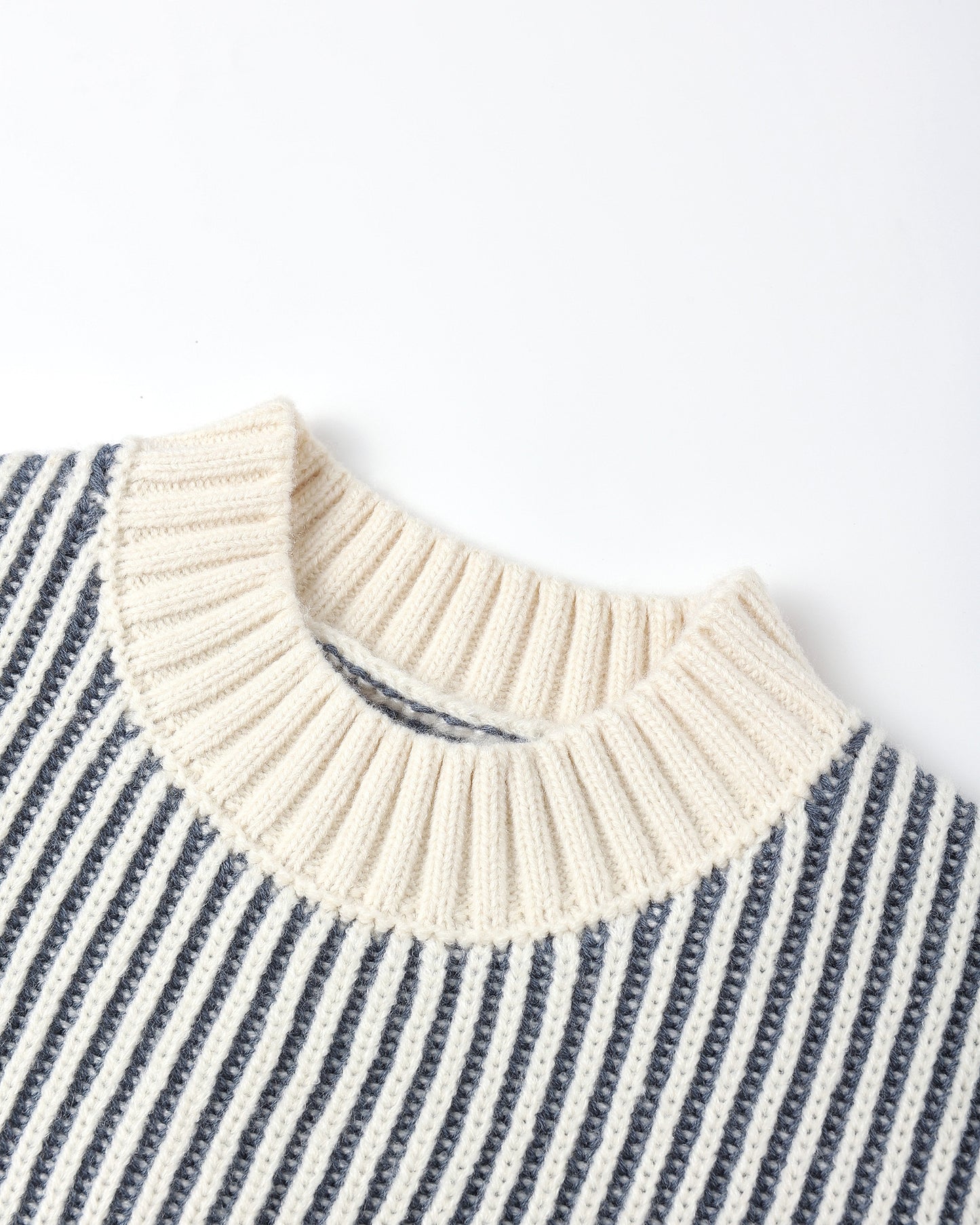 Quincy Mae Relaxed Knit Sweater Ocean