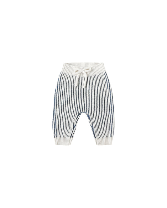 Quincy Mae Chunky Knit Pant Ocean