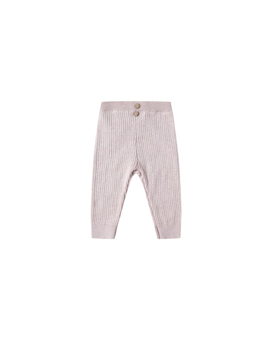 Quincy Mae Rib Knit Legging Lilac