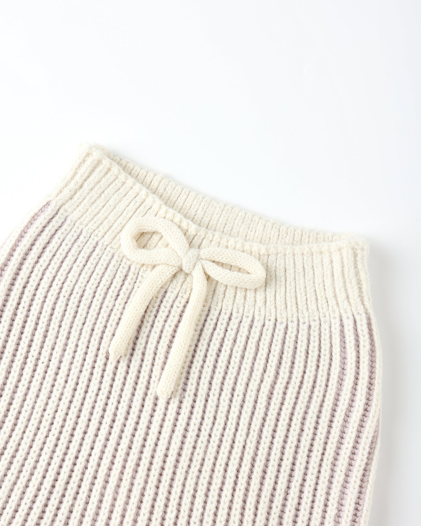 Quincy Mae Chunky Knit Pant Lilac