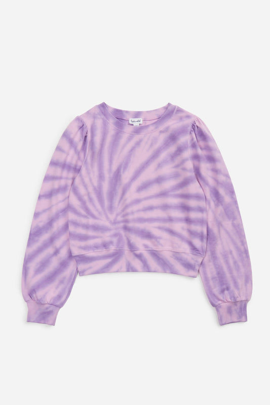 Splendid Clematis Tie Dye Pullover