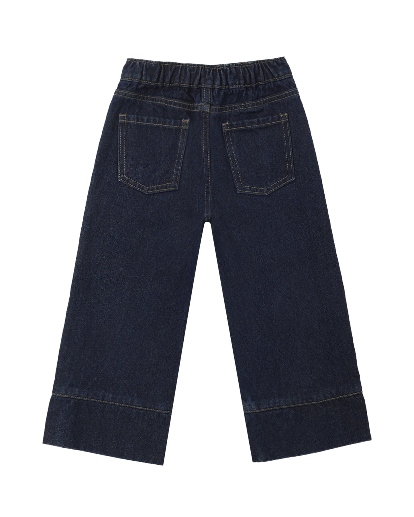 Rylee + Cru Patch Pocket Pant Dark Indigo