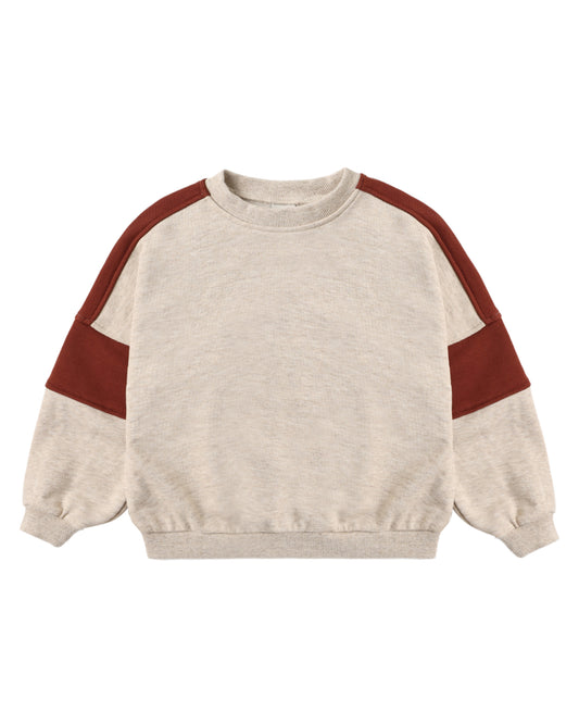 Rylee + Cru Rylan Sweatshirt Heathered Ash