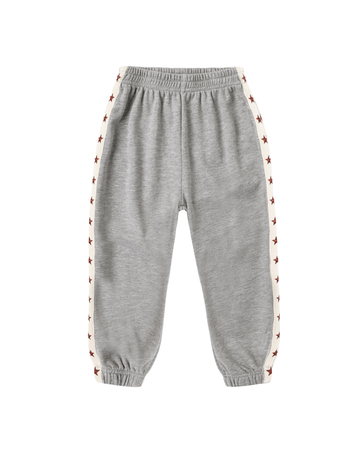 Rylee + Cru Paneled Sweatpant Heathered Dusty Blue