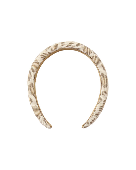 Rylee + Cru Padded Headband Leopard