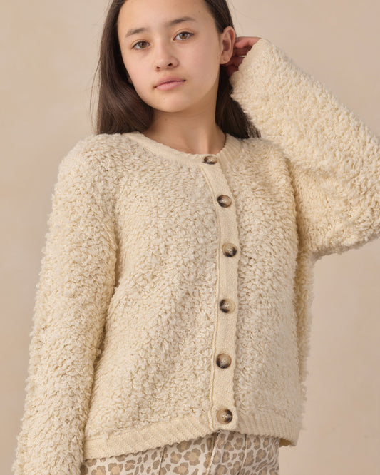 Rylee + Cru Teen Chloe Cardigan Natural