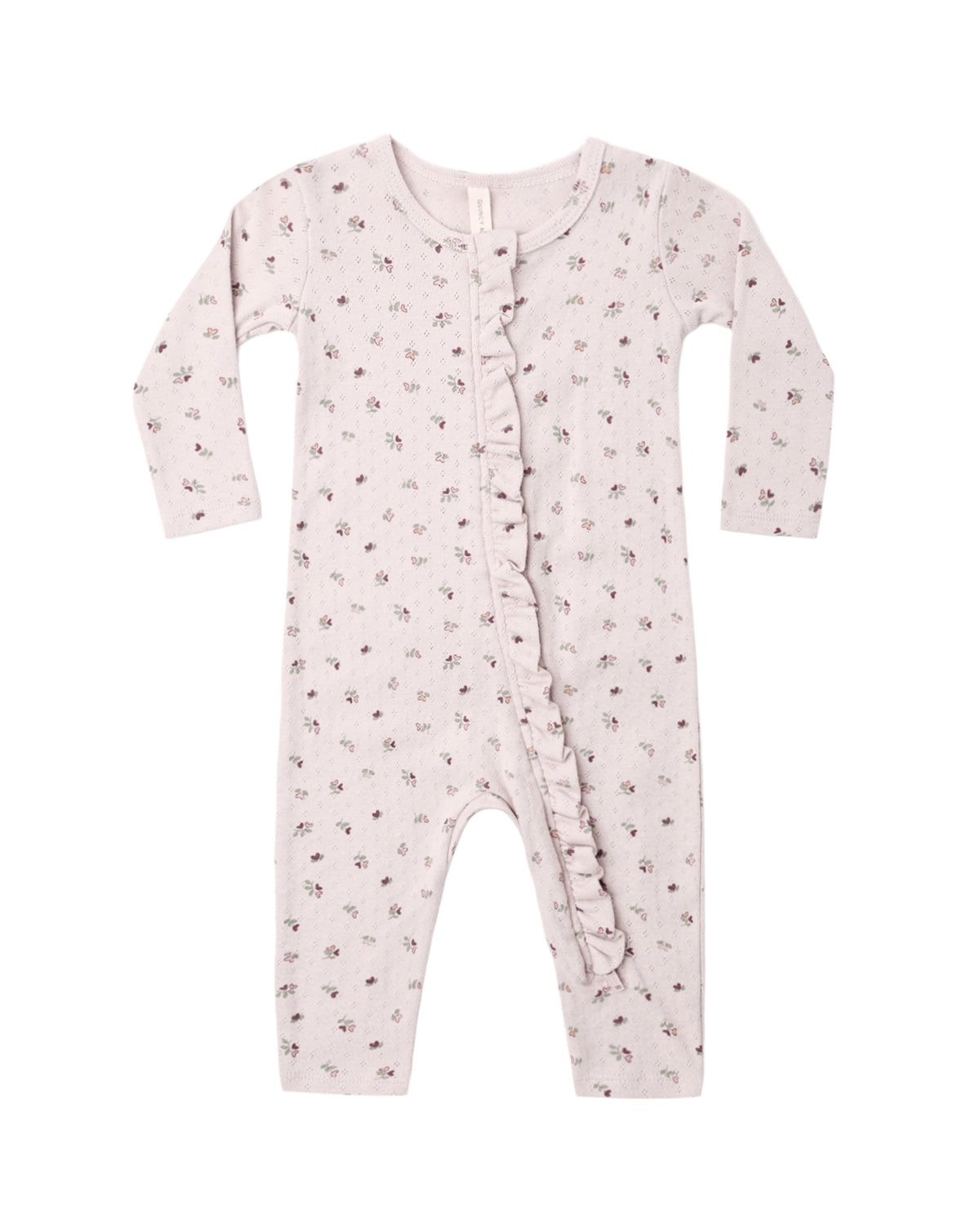 Quincy Mae Ruffle Jumpsuit Heart Ditsy