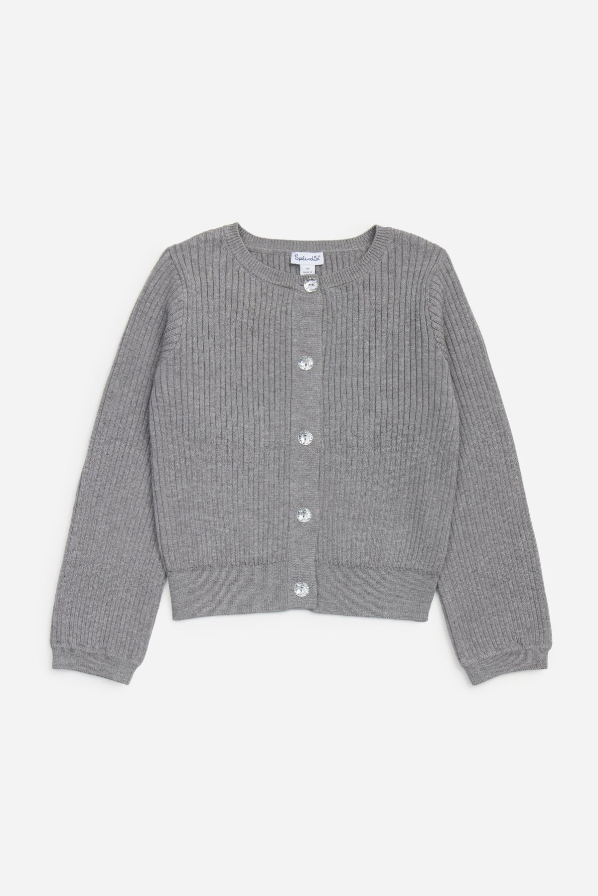 Splendid Georgina Sweater Cardigan Heather Grey