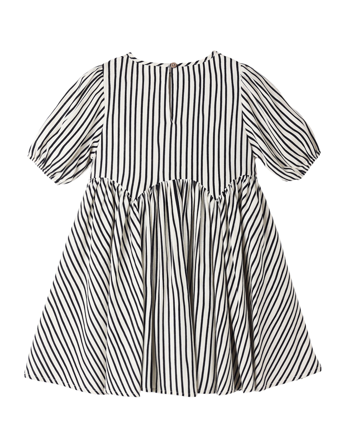 Rylee + Cru Rose Dress Wavy Stripe