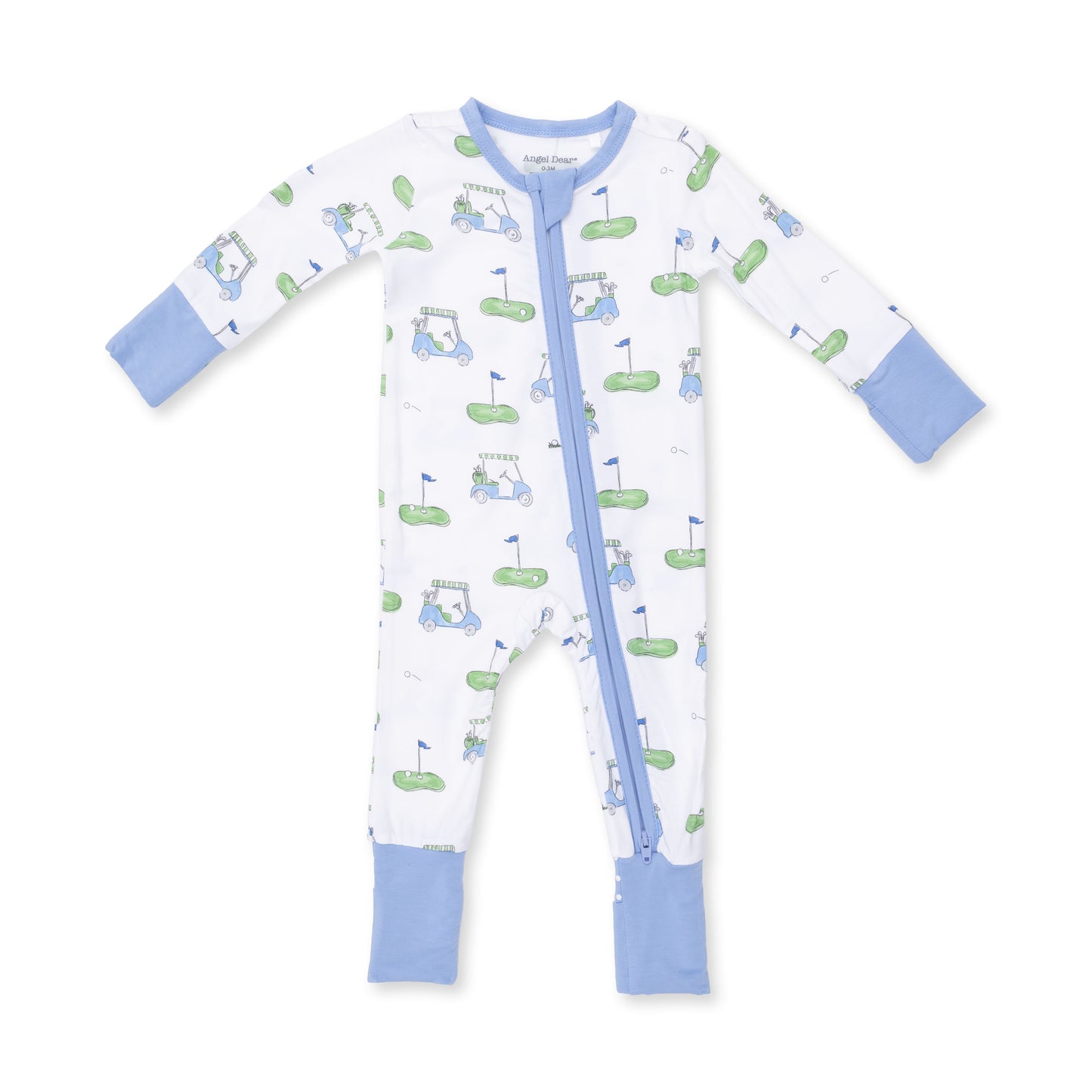 Angel Dear Golf Carts Blue - Convertible Romper