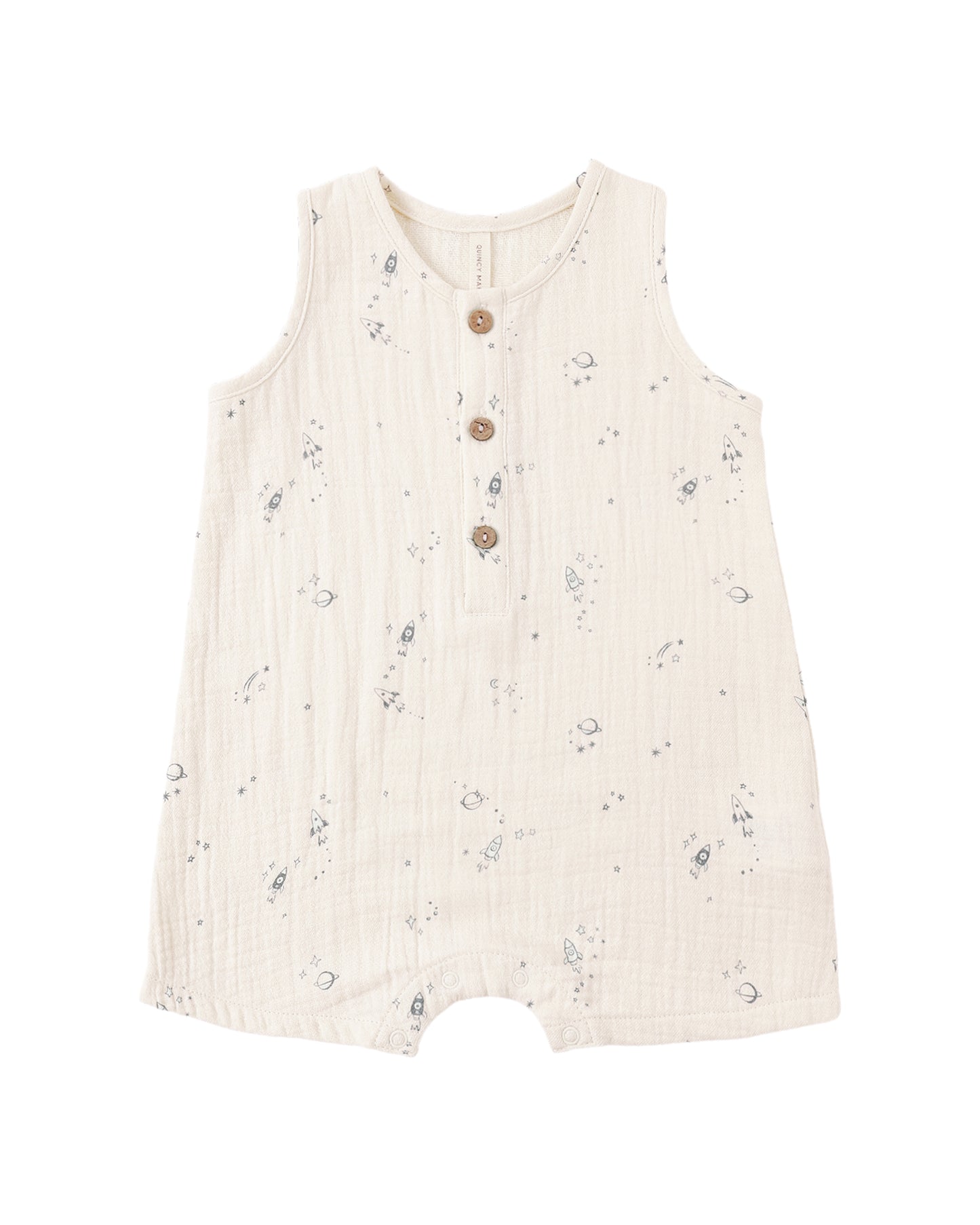Quincy Mae Jack Romper Space Natural