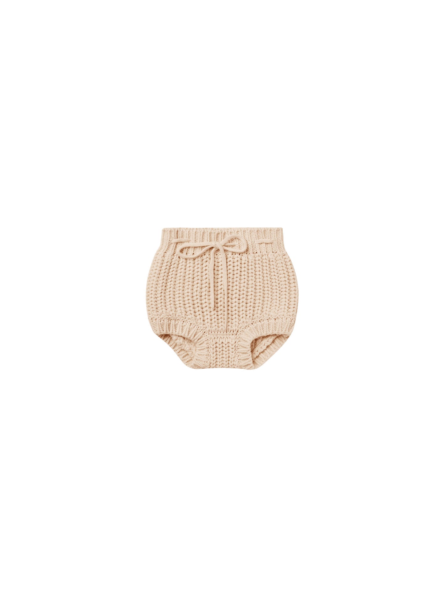Quincy Mae Knit Tie Bloomer Shell