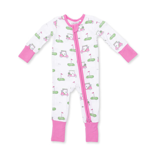Angel Dear Golf Carts Pink - Convertible Romper