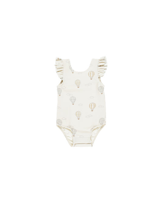 Quincy Mae Scoop Back One-Piece Hot Air Balloons