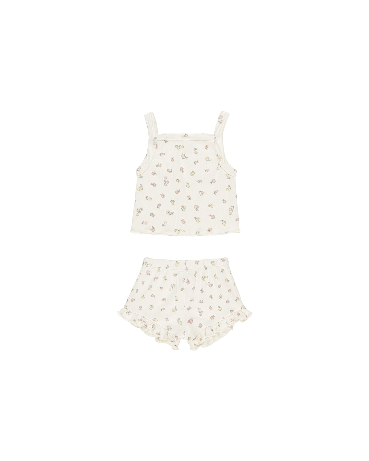 Quincy Mae Evie Tank + Shortie Set Fleur