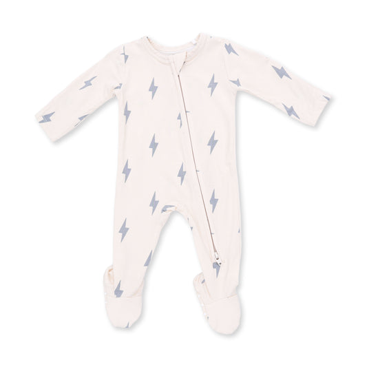 Angel Dear Lightning Bolt Viscose - 2 Way Zipper Footie