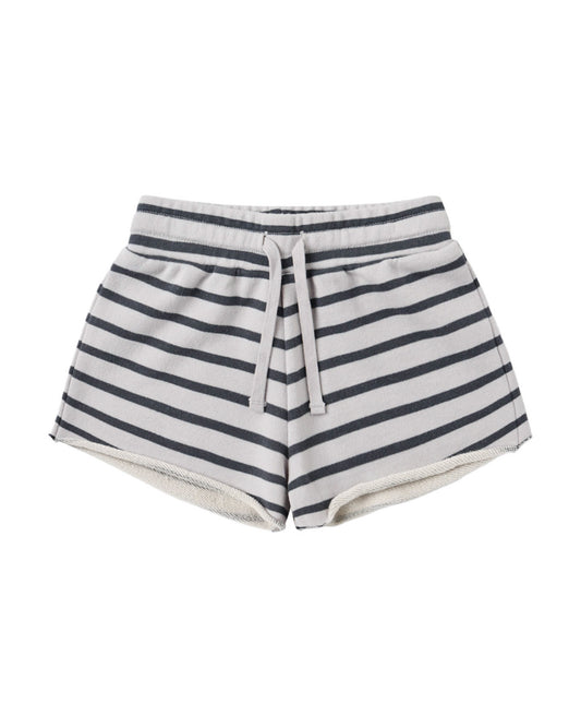 Rylee + Cru Sweat Short Midnight Stripe
