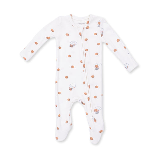 Angel Dear Mini Basketballs - 2 Way Zipper Footie