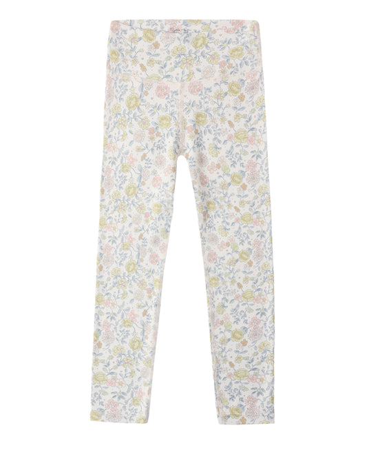 Rylee + Cru Basic Legging Citron Bloom Ivory
