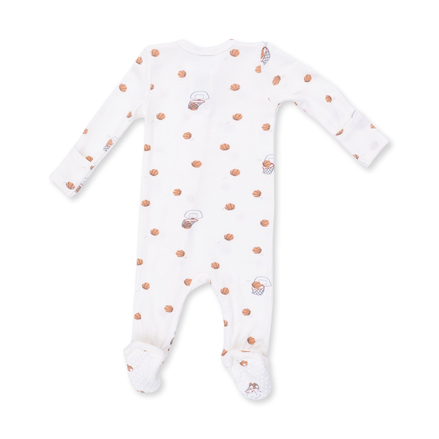 Angel Dear Mini Basketballs - 2 Way Zipper Footie