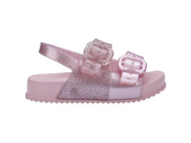 Mini Melissa Cozy Sandal Baby - Pink/Glitter