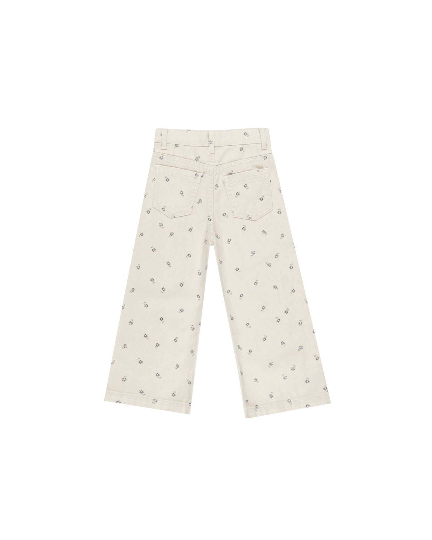 Rylee + Cru Straight Leg Pant Blue Daisy