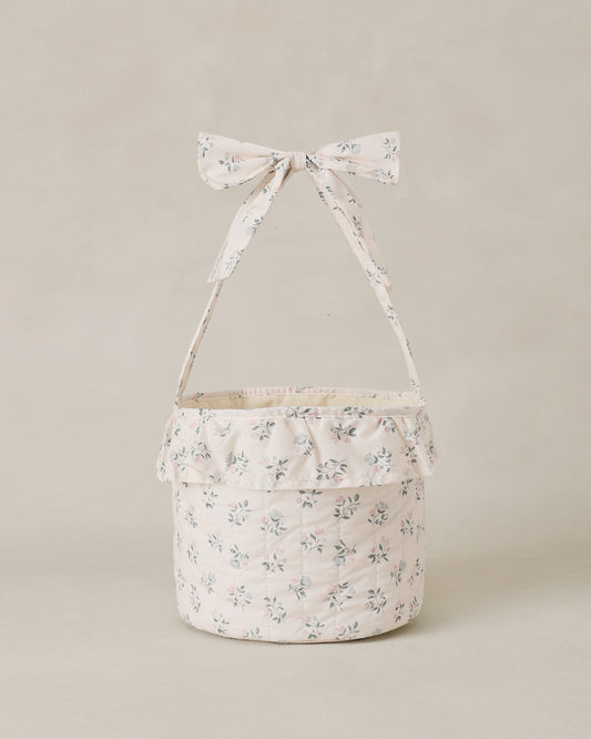 Noralee Easter Basket Summer Ditsy Ivory
