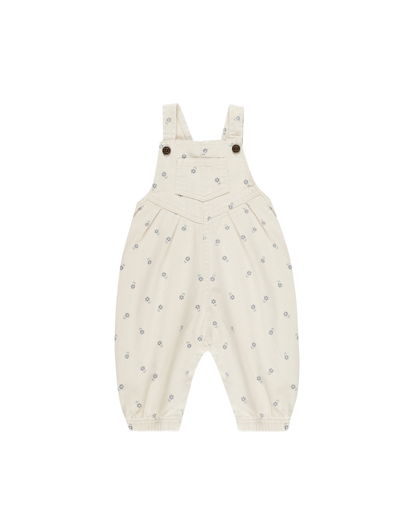 Rylee + Cru Vintage Overall Blue Daisy