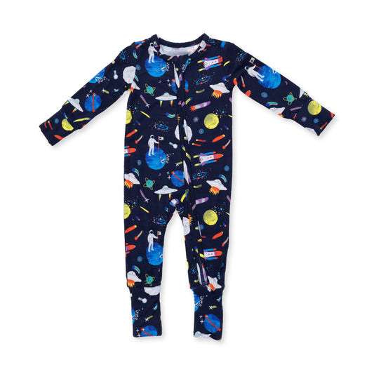 Angel Dear Astronaut and Rockets - Convertible Romper