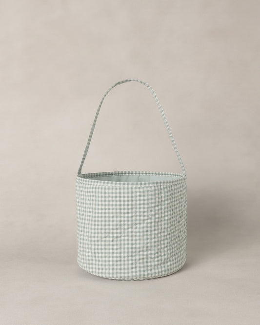 Noralee Easter Basket Eucalyptus Check