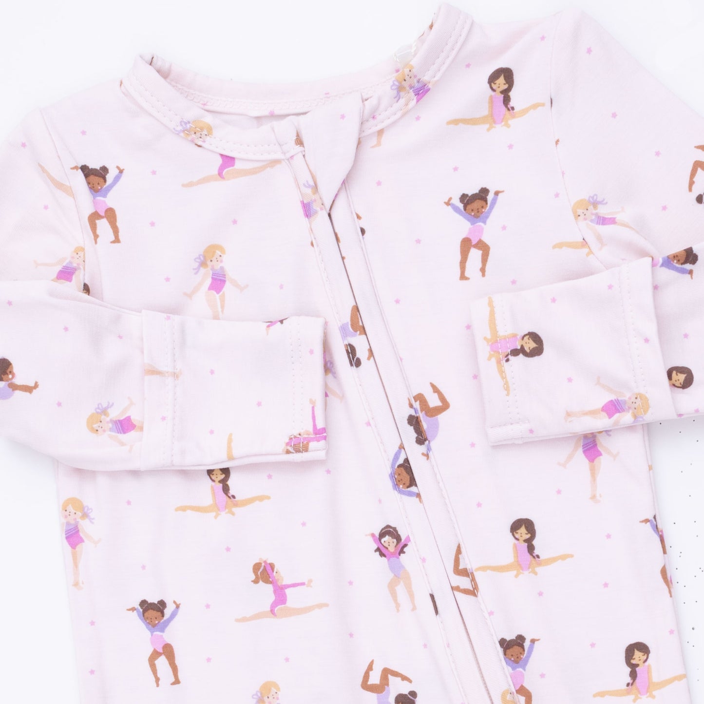 Angel Dear Tiny Tumblers - 2 Way Zipper Footie