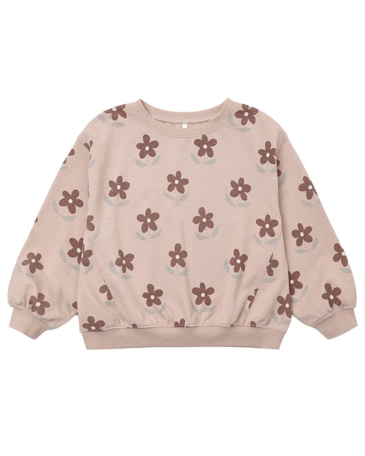 Rylee + Cru Oversized Sweatshirt Daisy